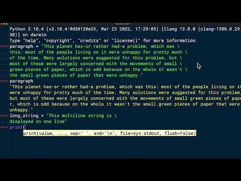 String Fundamentals, Concatenation, Indexing and Slicing: Python Basics