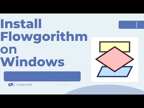 Flowgorithm Install on Windows 10 #testingdocs #education #flowchart