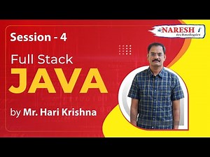 Day-4 | Core Java & Full Stack Java | Mr.Hari Krishna | Naresh IT