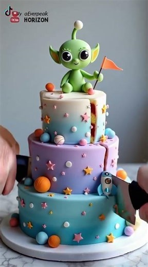 What’s Inside This Alien Cake?