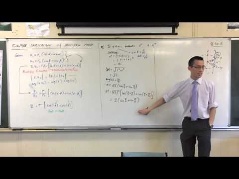 Powers of a Complex Number (example question)