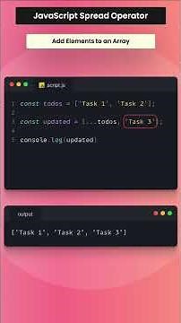 JavaScript Spread Operator Explained with Examples (2025)