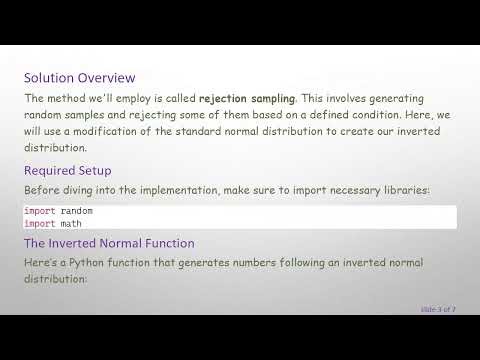 How to Generate an Inverse Normal Distribution in Python