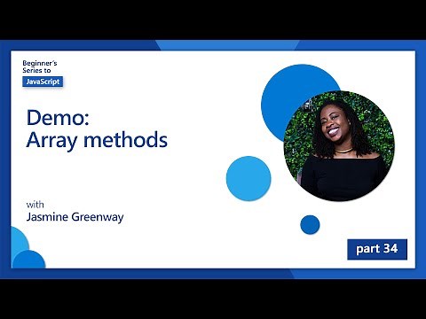 Demo: Array methods [34 of 51] | JavaScript for Beginners