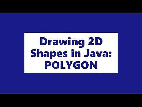 Drawing a POLYGON using JavaFx | Shapes in Java