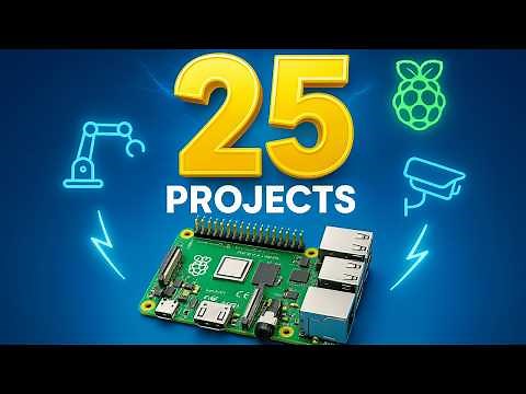 raspberry pi projects 2025 | 25 Raspberry Pi Projects