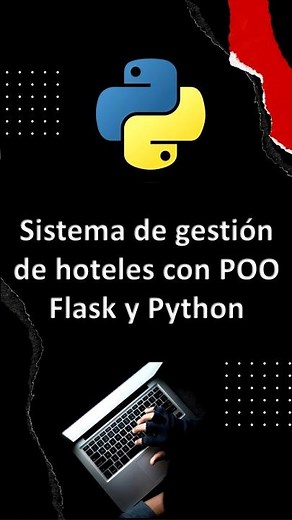 POO: Gestión de Reservas de Hotel con Python y Flask #python #flask #poo