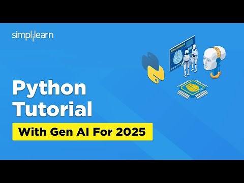 Python Tutorial with Gen AI for 2026 | Python Tutorial For Beginners | Python Training | Simplilearn
