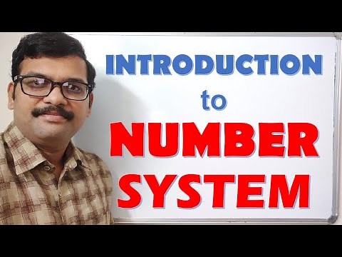 INTRODUCTION TO NUMBER SYSTEM