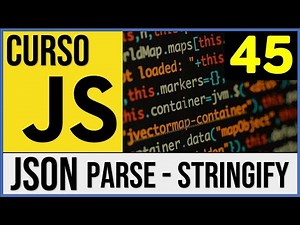 JSON (JavaScript Object Notation) ✅ | Métodos parse( ) y stringify( ) 👨‍💻 | Curso JavaScript # 45
