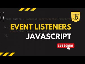 JavaScript Events & Event Listeners | Click, Keydown, Event Delegation & Prevent Default