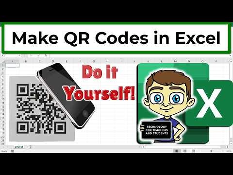 Make Your Own QR Codes in Excel So Easy!
