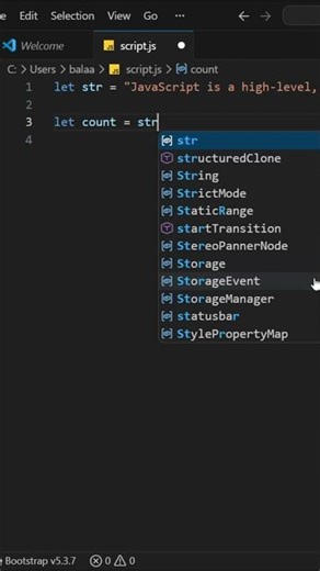 Count Words in a String 🔤💻 | JavaScript Easy Trick!