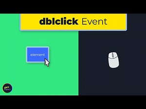 Double-Click: Mouse Events In JavaScript Explained - Episode 4
