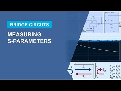Measure S-Parameters Using a Directional Bridge