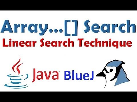 #41 Search Technique in Array: Linear Search Demonstrated through a program (Numbers and String)