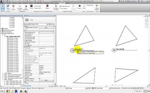 create views and place on sheets with dynamo