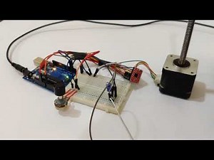 Controlling NEMA 17 Stepper Motor with Arduino and Potentiometer