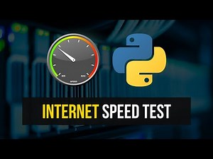 Internet Speed Test with Python