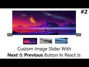 Custom Image Slider with Previous and Next Button in React js