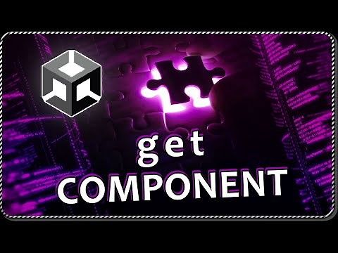 How to GET COMPONENT from a GameObject through code in Unity - GetComponent() Function