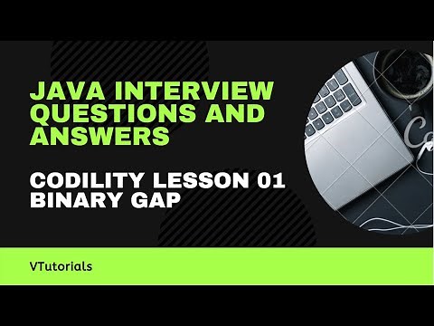 Java Interview Questions and Answers - Codility Lesson 01 (Binary Gap)
