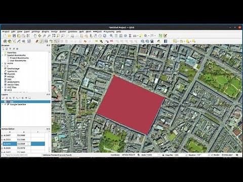 Create a Polygon in QGIS - GIS Tutorial