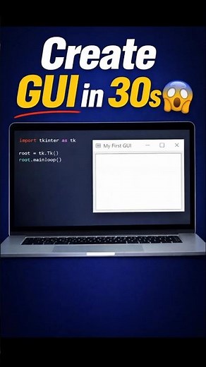 Learn Tkinter from Zero 🚀 | Episode 1 – Create Basic GUI Window