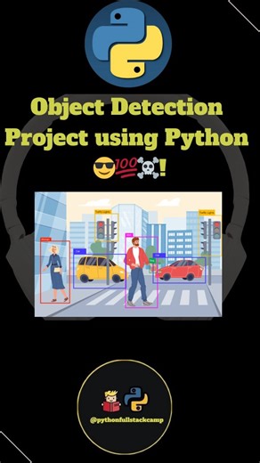 pythonfullstackcamp | Explore these exciting object detection projects using Python! What's your favorite computer vision project to work on? object detection... | Instagram