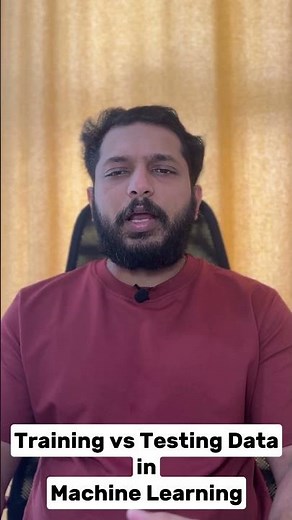 Training vs Testing Data in Machine Learning #machinelearning #datascience