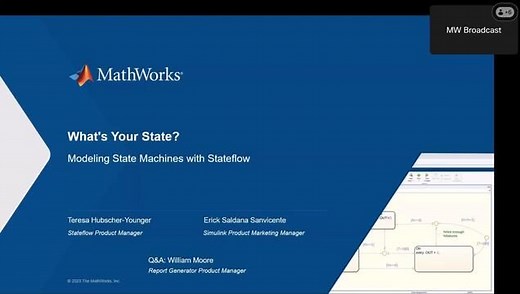 What's Your State? Modeling State Machines with Stateflow