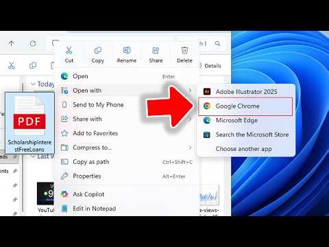 Open PDF Files with Google Chrome