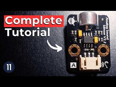 How to Use Sound Sensors with Arduino - Lesson #11