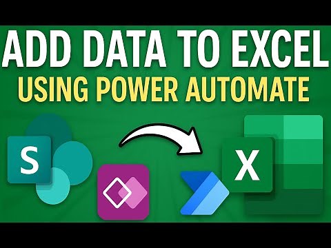 Export Data to Excel from Power Apps/SharePoint Using Power Automate