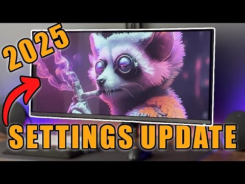 2025 UPDATED Alienware QD-OLED AW3423DWF Settings Guide - HDR and SDR