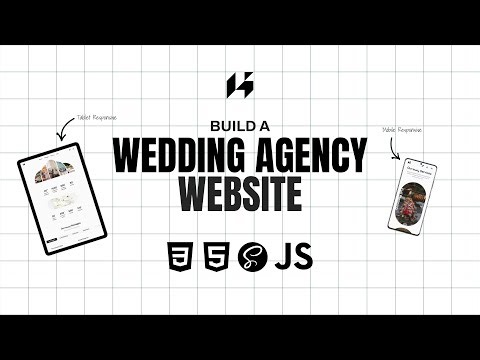 Create a Wedding Agency Website Responsive (HTML, CSS, Java Script) #9