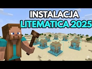 Jak Zainstalować LITEMATICA do Minecraft (2025)