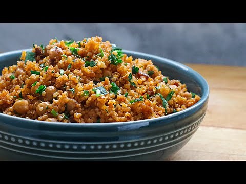 Healthy Quinoa Chickpea Bowl (Plant-Based) | Easy One Pot Vegan Recipes