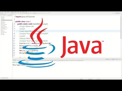 Login Name Java / How To Tutorial