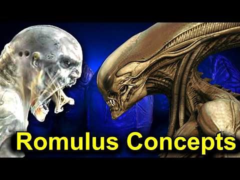 Xenomorph & Offspring Concept Art / Alien Romulus