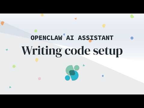 Setting up OpenClaw to write code (safely)