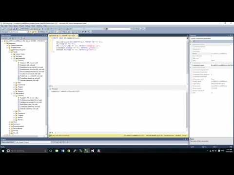 Microsoft SQL Server Management Studio Part 5 - Create Tables with Script and using Code Snippets
