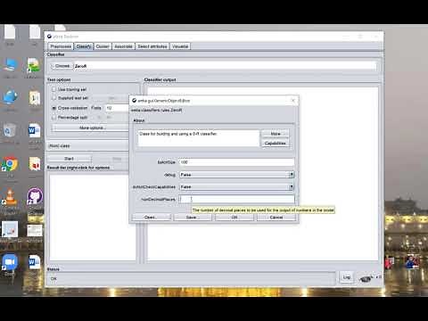 How to apply Decision Tree Classification algorithm using WEKA Tool