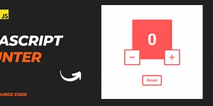 Javascript counter | HTML, CSS, JS