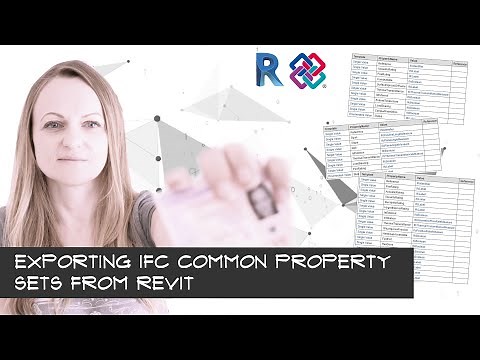 Exporting IFC Common Property Sets from Revit