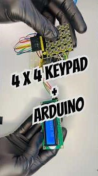 Arduino Tutorial: How to use 4x4 Keypad Sensor with Arduino. #arduino #arduinoproject #keypad #diy