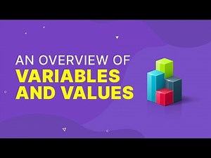 Introduction to Variables and Values | Programming Tutorial for Beginners - KnowledgeHut