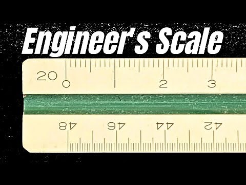 How to Read and Use an Engineer's Scale for Beginners