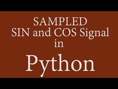 Signal Processing Basics in Python - Lecture 2