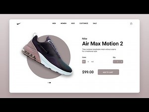 Responsive Product Card Landing Page HTML CSS JAVASCRIPT | Mobile First
